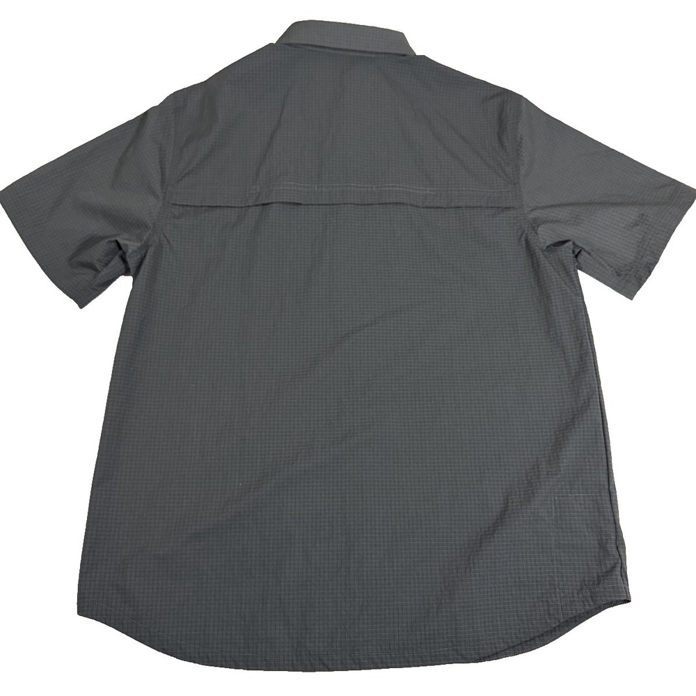 Mountain Hardwear Stryder Shirt Men's L Green Performance Hiking Nylon Button Up - Picture 2 of 6